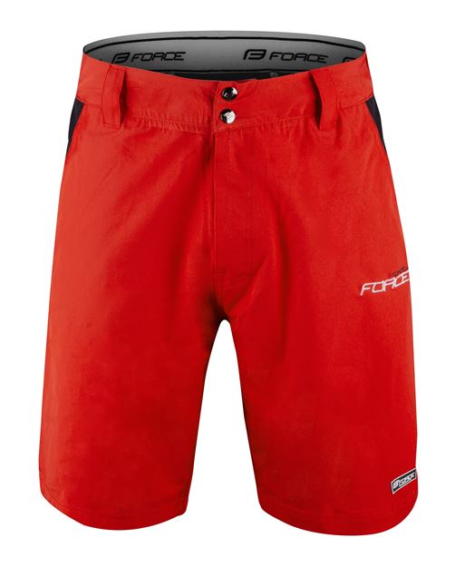 Picture of FORCE BLADE MTB SHORTS RED